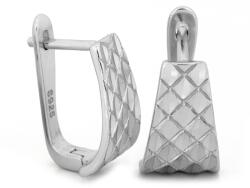 Lovrin Női ezüst fülbevaló 925-ös angol kapcsos, csillogó 4.04g, divatos ajándék (62435915)