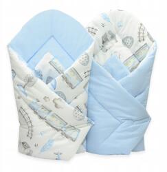 Ankras Bébi Tölcsér Pamut Kétoldalas Mintás! (CIUCHCIA NIEB Rożek 80/80 DWUSTONNY /B NIEB)