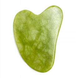 Lewer Jadeit Kő Gua Sha Tányér Archoz