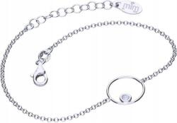 Lovrin Ezüst karkötő 925 karika és cirkónia 1, 89g medálokkal divatos minta (Lovrin 52527)