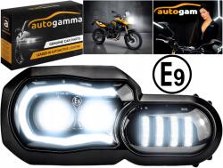 Auto Gamma Motorkerékpár Lámpa Bmw F800GS F700 F650 típusokhoz, Full Led Fényszóró, E9 Homologizáció