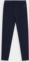 4F Lány leggings, sötétkék, pamut, testhezálló fazon, 164 cm-es méret (HJL22-JLEG001_31S-164)