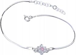 Lovrin Ezüst karkötő 925-ös dróton virág motívummal 2, 61g modern, divatos design (Lovrin 49680)