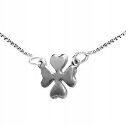 Lovrin Ezüst nyaklánc 925 finom, fényes lóherével, kő nélkül ajándék (Lovrin108329)