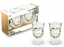 BGtech Pálinkás poharak Házassági Évfordulóra Szett BGtech színtelen 35 ml 2 db (5904405104286)