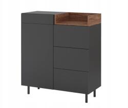 Vicco Komód Lábakon, Nappaliba, Modern, Futurisztikus Design Fiókokkal (5905)