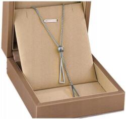 EdiBazzar Nyaklánc Sebészeti acél Ezüst Női Choker Elegáns háromszög 316L (5905884015292)