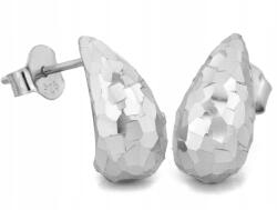 Lovrin 925-ös ezüst fülbevaló, divatos csepp alakú, 3g, elegáns design, masszív, női (62435899)