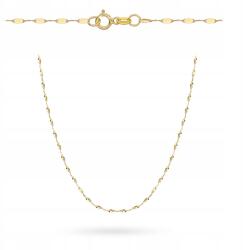 Lovrin Arany nyaklánc 585 14k 0.94g finom sárga lánc 45cm ajándékba divatos (58719166)