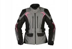 Modeka Elaya Lady textil motoros kabát Modeka szürke-fekete-rózsaszín 36 S