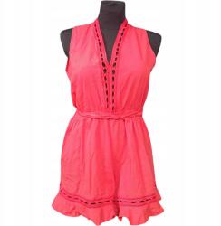  Molly Bracken Piros ujjatlan rövidnadrágos overall S méret (UB000793)