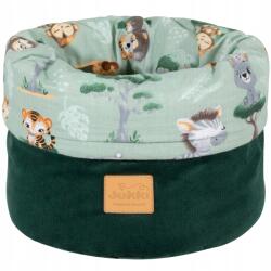 Jukki Tároló Kosár Babakiegészítőknek Kétoldalas Pamut Velvet Jukki (5904506829286)