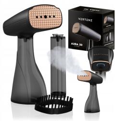 Vertenz Ruhagőzölő Vertenz Fekete 1300W Gőzölővas Feléttel (V-AURA 30 BLACK)