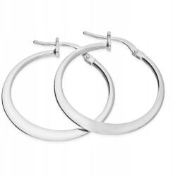 Lovrin Ezüst, időtálló 925-ös karika fülbevaló, angol kapcsos, ajándéknak is kiváló