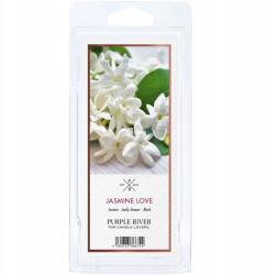 Purple River Szójaviasz illatgyertya párologtatóba, ajándék ötlet Jázmin Purple River (4260725366744)