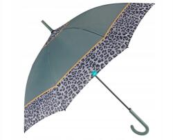 Perletti Time, Női botesernyő Bordo Leopardo zöld, 26255 (26255)