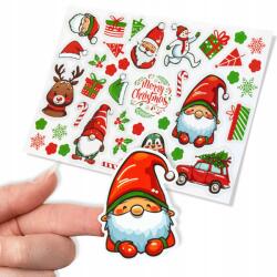 Allbag Dekoratív Ünnepi Ajándék Matricák Díszítő Rén Szarvas Törpe Rén Szarvas (NAKLEJKA116)