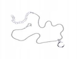 Lovrin 925-ös ezüst bokalánc holddal, divatos minta, elegáns ajándék (Lovrin 63660)