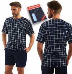 Sesto Senso Férfi rövid ujjú pamut Pizsama Lengyel Sesto Senso *XL (Piżamy na lato)