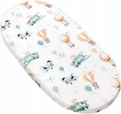 Jukki Pamut lepedő babakocsiba és bölcsőbe 80x40cm Jukki (5904506809646)