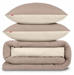 Softimi Ágyneműhuzat Garnitúra 200X220 Pamut 100% 2 Db 70X80 Párnahuzat, Kétoldalas Ágynemű (BEDDING-200X220+2X70X80-02-17)