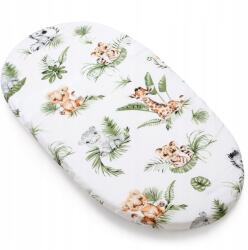 Jukki Lepedő Gumival Gondolához És Bölcsőhöz 80X40 cm Pamut Jukki (5904506825929)