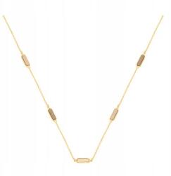 Lovrin Arany 585 nyaklánc finoman díszített lemezkékkel, ajándékba a szerelmednek (61107869)