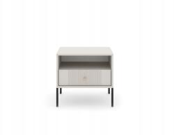 WIP Iseo 1S Éjjeliszekrény Kasmír-fekete Arany Színű Lábakkal 54 cm (PUISSN01KAKACZ5010)