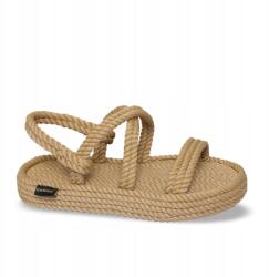 Bohonomad Női platform szandál Bohonomad Bahamas 38, Bézs, Városi (BAH.0012.PRS)
