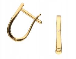 Lovrin Arany fülbevaló 585, Finom, cirkónia kövekkel, 1, 70g, divatos minta nőknek, 14k (Lovrin 66480)