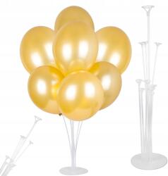 Lewer Állvány, keret Lufik, 10 pálcás, dekoráció születésnapra, esküvőre, lakodalomra, elsőáldozásra