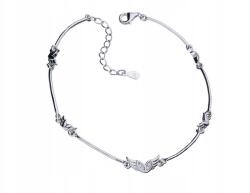 Lovrin Ezüst 925 karkötő szárnyakkal és cirkónia kövekkel, elegáns design ajándékba (Lovrin 49446)