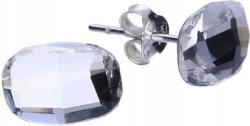 Lovrin Női ezüst fülbevaló 925 fehér kristállyal, 2, 00g, divatos ezüst (Lovrin 47601)