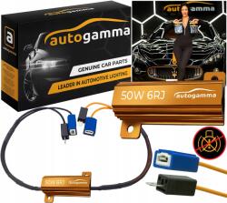 Auto Gamma Dekóder Kábelköteg, Szűrő Ellenállás Led Izzóhiba Javító, Canbus 50W H1