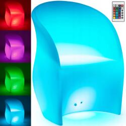 Royal Catering LED-es megvilágított bárszék 80 x 60 cm (1025925)