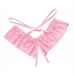 Nyitott erotikus tanga bugyi csipkével, lyukkal ajándék ötlet