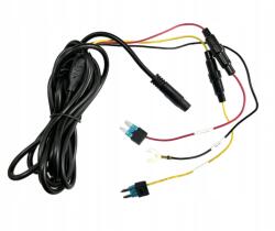  Autós Kameratöltő, biztosíték táblába köthető, 2.5m, 5V/2A, 8PIN, fekete (TB2445_1)