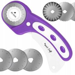 Texi Körvágó kés Texi kézi szabászati körkés cserélhető pengével 45mm (4106)