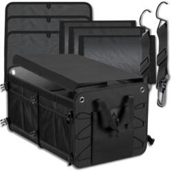 EdiBazzar Összecsukható Autós Csomagtartó Szervező Vízálló Zsebekkel (Organizer Składany Do Bagażnika Samochodowego)