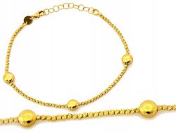 Lovrin Arany golyós karkötő 585 14k 3.02g szélesség 6.2mm méret 19 (62099793)
