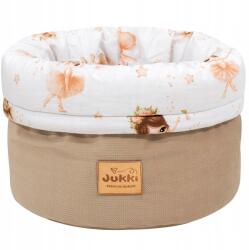 Jukki Tároló Kosár Babakiegészítőknek Kétoldalas Pamut Velvet Jukki (5904506833733)