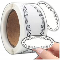 150 db-os címkekészlet, öntapadós matricák tárolóedényekre, üvegekre, fűszerekre, befőttekre