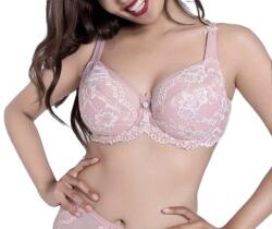 Lanny Mode Csipkés melltartó Lanny Mode Jagoda, félig merevített púder színű 100E