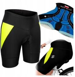 Ercole Mtb Kerékpáros Rövidnadrág Gél Betéttel M 38 Kerékpáros Ruházat (Spodenki kolarskie na rower czarne R140ZM)
