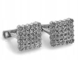 Lovrin Női fülbevaló 925-ös ezüstből, kristályokkal, stílusos ékszerész munkája (63604193)