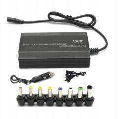  Univerzális Netbook- /Laptop- /Okostelefontöltő Adapter, 100W-os, fekete (TB2062)