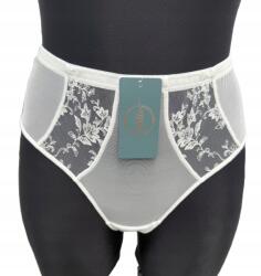  Lilitte Serna brazil bugyi csipkével, virágmintás, fehér, L-es méret