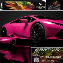 Színes Ppf Fólia Phoenix Protect Autó Színváltó Bootroot Lila (Folia PPF Bootroot Purple 152cmx100cm)