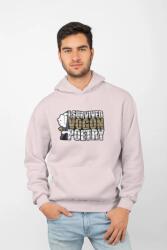  D&b Unisex Hoodie MO00101 Vogon Halványrózsaszín-Méret L