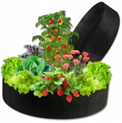  Zöldségesláda Zöldségekhez 90x30 cm Fűszerkert Eko Ágyás Vlieszel (Eko Doniczka Ogrodowa Skrzynka Warzywniak)